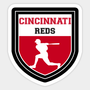 Cincinnati Reds Fans - MLB T-Shirt Sticker